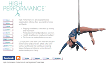 Tablet Screenshot of highperformanceproductions.net
